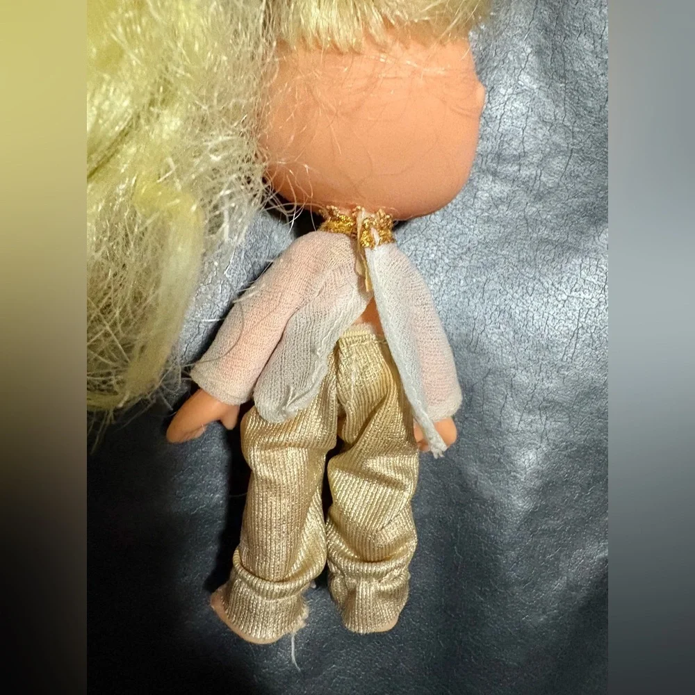 VINTAGE 1980’s 5” DOLL IN ORIGINAL OUTFIT
